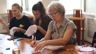 Уссурийцы Создали Вышитые Платочки Для Бойцов СВО