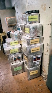 Гуманитарная помощь бойцам: волонтеры отправили маскировочные сети